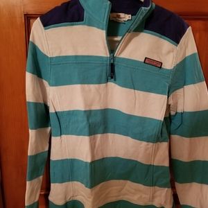 Vineyard Vines Shep shirt small rugby stripe